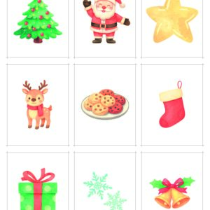 Printable Toddler Advent Calendar